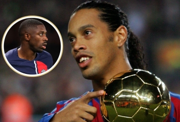 Loại bỏ Dembele, Ronaldinho nêu tên chủ nhân Quả bóng Vàng 2025