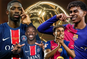 Top 5 Quả bóng Vàng 2025: Yamal vượt mặt loạt sao PSG