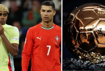 Yamal mất Quả bóng Vàng vì 'hỗn láo' với Ronaldo?