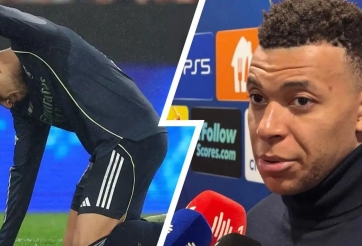 Mbappe: 'Bàn thua phút cuối là một nỗi hổ thẹn đối với Real Madrid'