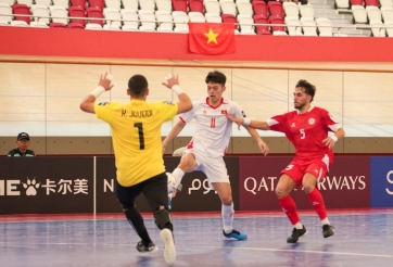 BXH Futsal châu Á 2026 hôm nay 31/1