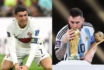 Ronaldo cầu xin để Messi không vô địch World Cup