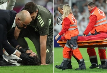 Ngôi sao Real Madrid chấn thương kinh hoàng