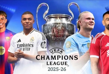 Lộ diện 2 cặp đấu tử thần tại vòng 16 đội Champions League 2025/26