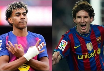 Tre già măng mọc, Lamine Yamal phá vỡ kỷ lục lịch sử của Messi
