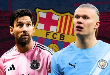 Messi có thể giúp Barca chiêu mộ Erling Haaland