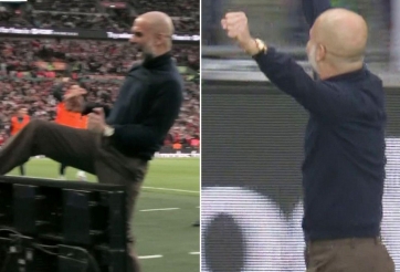 HLV Pep Guardiola gây hỗn loạn trong trận thắng Arsenal