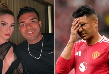 Fan MU khiến vợ đẹp của Casemiro khóc nấc