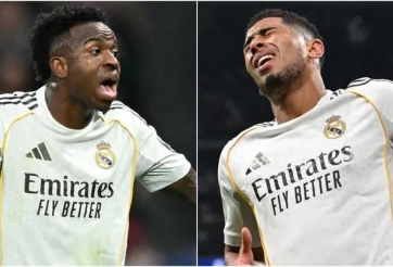 Vinicius Jr nói thẳng Bellingham: 'Muốn gì? Câm miệng lại đi'