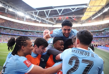 Ngược dòng phút cuối, Man City thẳng tiến vào chung kết FA Cup