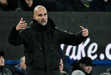 HLV Pep Guardiola thốt lên điều cay đắng khi Man City hòa Everton