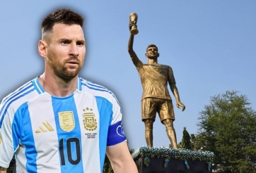 Tượng Lionel Messi cao 21 mét bị dỡ bỏ trước thềm World Cup 2026