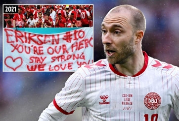 Christian Eriksen lại đột quỵ trên sân, ám ảnh Euro 2021 ùa về