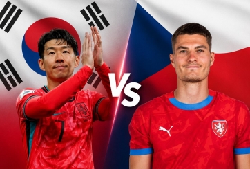 Link xem trực tiếp Hàn Quốc vs CH Séc hôm nay 12/6 trên VTV