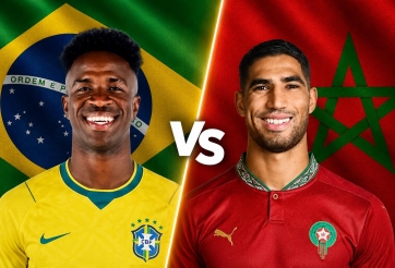 Link xem trực tiếp Brazil vs Morocco hôm nay 14/6 trên VTV