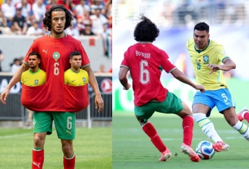 Lộ diện ngôi sao Morocco 'bỏ túi' Casemiro lẫn dàn sao Brazil
