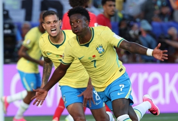 Vinicius Jr rực sáng, Brazil chia điểm nghẹt thở trước Marocco