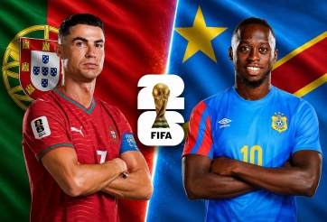 Dự đoán tỷ số Bồ Đào Nha vs CHDC Congo: Ronaldo lập công, 0h00 ngày 18/6/2026