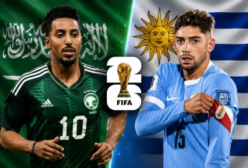 Tỷ lệ thắng Ả Rập Xê Út vs Uruguay: Quá áp đảo - World Cup 2026