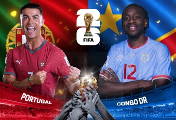 Tỷ lệ bàn thắng, góc & thẻ phạt Bồ Đào Nha vs CHDC Congo - World Cup 2026