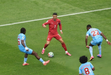 Trực tiếp bóng đá Bồ Đào Nha 1-0 CHDC Congo: Làm chủ thế trận
