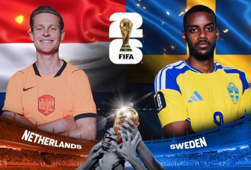 Link xem trực tiếp Hà Lan vs Thụy Điển hôm nay 21/6 trên VTV - World Cup 2026