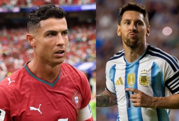 Vừa ghi 2 bàn, Ronaldo có động thái ngỡ ngàng với Messi tại World Cup