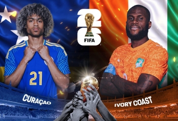 Link xem trực tiếp Curacao vs Bờ Biển Ngà hôm nay 26/6 trên VTV - World Cup 2026