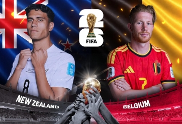 Tỷ lệ thắng New Zealand vs Bỉ: Chênh lệch dữ dội - World Cup 2026