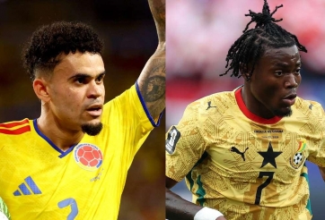 Dự đoán bàn thắng, góc & thẻ phạt Colombia vs Ghana - World Cup 2026