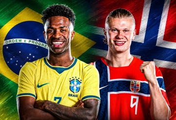 Link xem trực tiếp Brazil vs Na Uy hôm nay 6/7 trên VTV - World Cup 2026