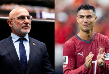 HLV Tây Ban Nha nói thẳng 1 điều về Ronaldo sau khi loại Bồ Đào Nha