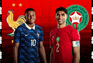 Link xem trực tiếp Pháp vs Morocco hôm nay 10/7 trên VTV - World Cup 2026