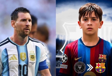 CHÍNH THỨC: Messi lên tiếng về việc con trai gia nhập Barca