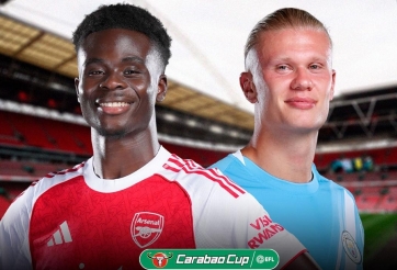 Sao Arsenal gửi lời 'tuyên chiến' tới Man City trước Siêu cúp Anh