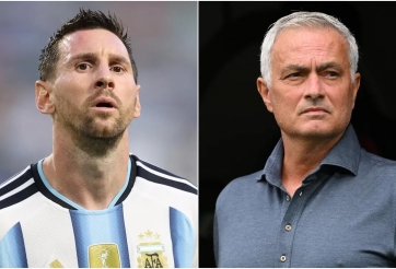 HLV Jose Mourinho tuyên bố thẳng 1 điều khi Messi giải nghệ