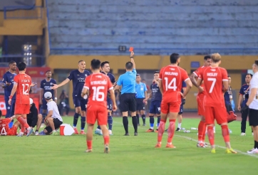 Trực tiếp Viettel 0-0 CAHN: Thẻ đỏ trực tiếp