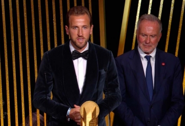 CHÍNH THỨC: Harry Kane vượt mặt loạt siêu sao, Quả bóng Vàng 2026 dậy sóng