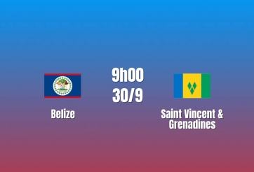 Nhận định Belize vs Saint Vincent & Grenadines: Khó cho chủ nhà