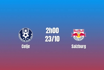 Nhận định Celje vs Salzburg: Khách nhỉnh hơn đôi chút