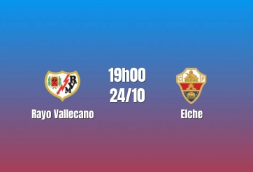 Nhận định Rayo Vallecano vs Elche: Điểm tựa sân nhà
