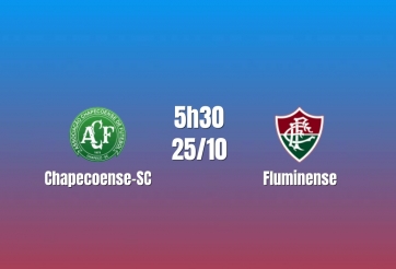 Nhận định Chapecoense-SC vs Fluminense: Khách sáng cửa