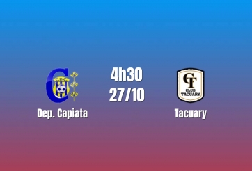 Nhận định Dep. Capiata vs Tacuary: Ưu thế chủ nhà