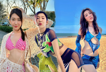 Thúy Ngân diện đồ 'mặc như không' khoe body cực phẩm, đốt mắt vì đường cong nhức nhối