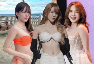 Gu mặc ngắn cũn cỡn của Thiều Bảo Trâm, sơ hở là phô 'điểm vàng' cơ thể cực cháy