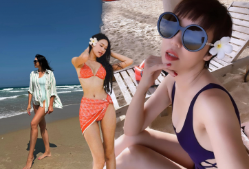 Sắc vóc tựa gái son của mẹ vợ Bùi Tiến Dũng, U50 chẳng kém bà Mai Đoàn nhà Đoàn Văn Hậu