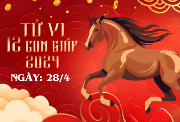 Tử vi 12 con giáp hôm nay ngày 28/4/2024: Sửu sai sót, Dần nên sống chậm, Tuất cảnh giác rủi ro