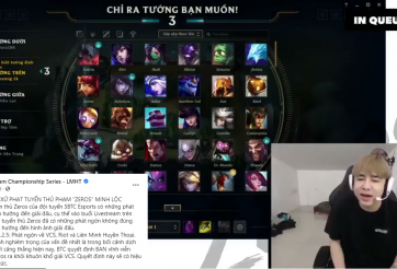 Sốc: Zeros bị cấm vĩnh viễn khỏi VCS