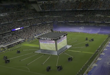 VIDEO: Sân Bernaneu nổ tung cầu trường khi chứng kiến đội nhà vô địch C1