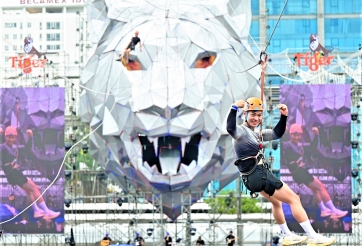 Dàn sao quy tụ ở Đấu trường bản lĩnh Tiger Arena tại TP.HCM